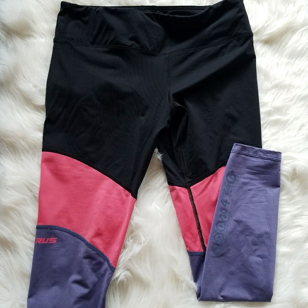 Virus Intl Stay Cool Tri-Color compression tights